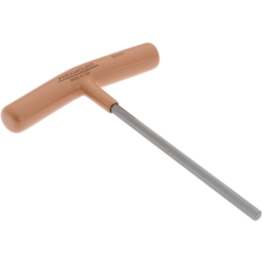 PARAMOUNT Paramount PAR35264 T-handle Hex Key 5mm 6 Inch Steel