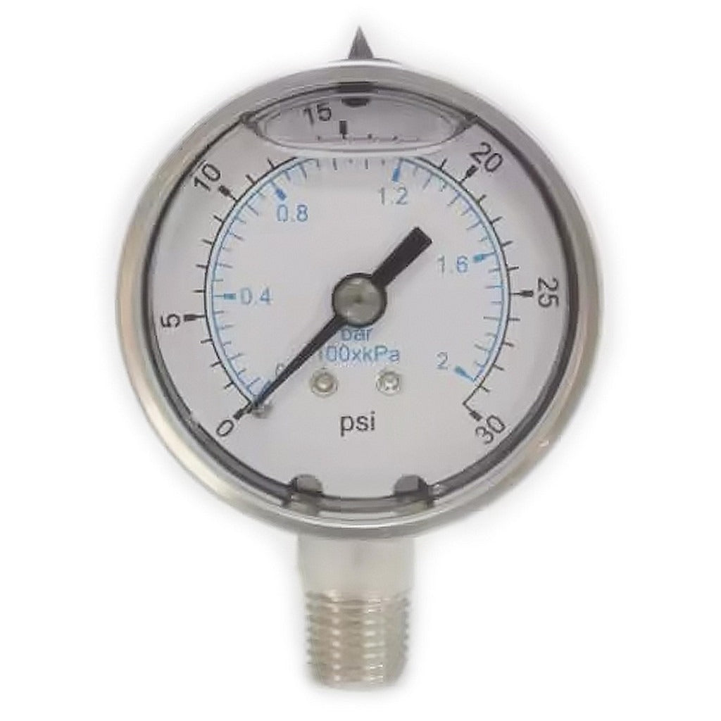 VALUE COLLECTION Value Collection 116AB20030 Pressure Gauge 30 Psi 2 in Npt