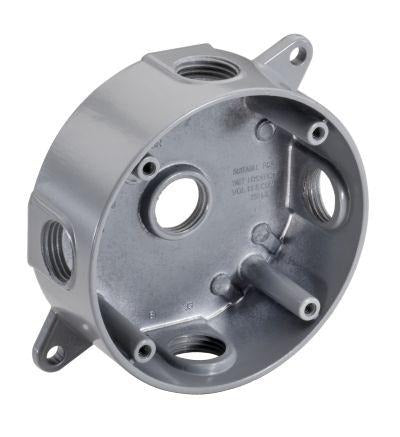 SOUTHWIRE Southwire WRB1550-UPC Round Weatherproof Box (4.31 in W x 1.58 in D)