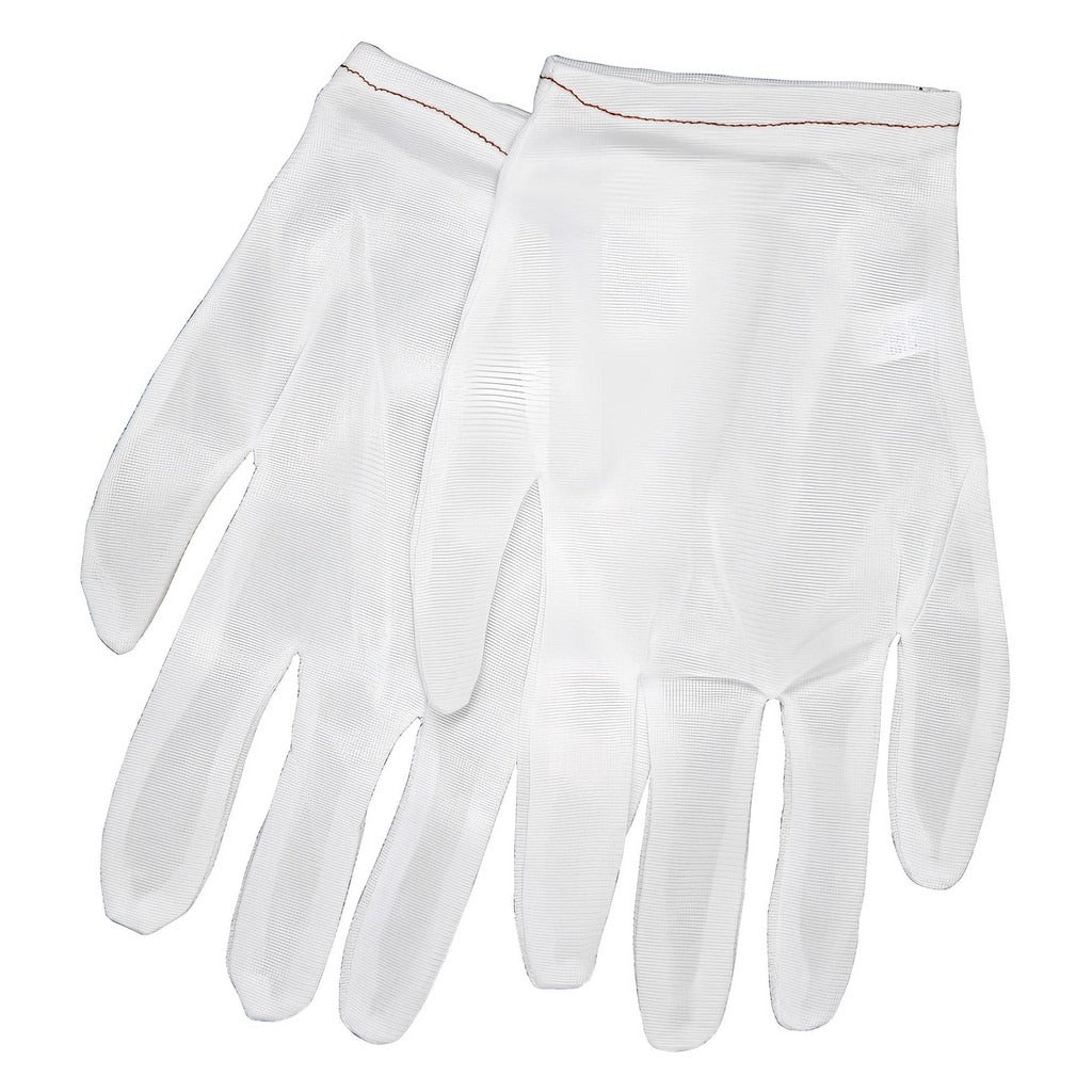 MCR SAFETY Mcr Safety 8700XS Nylon Gloves Xs White 12-pack