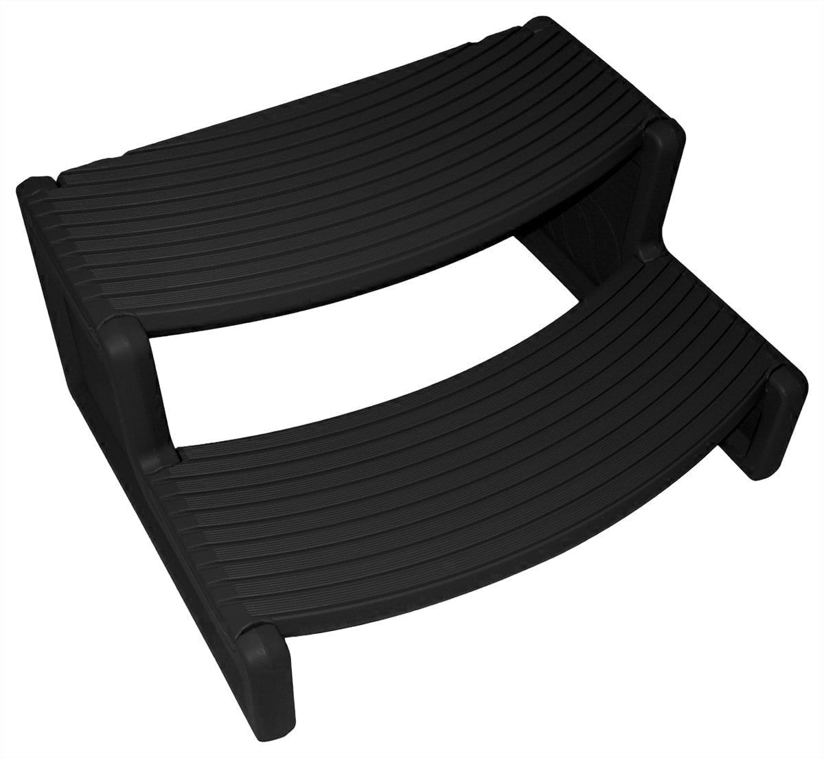 CONFER PLASTICS Confer Plastics HS2BLK Handi Step 2 (2-Step)