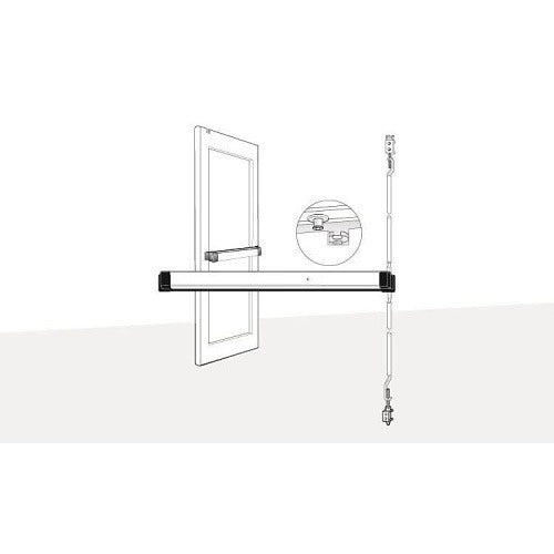 ADAMS RITE Adams Rite 8633MLR30 Mlr Exit Device Cover