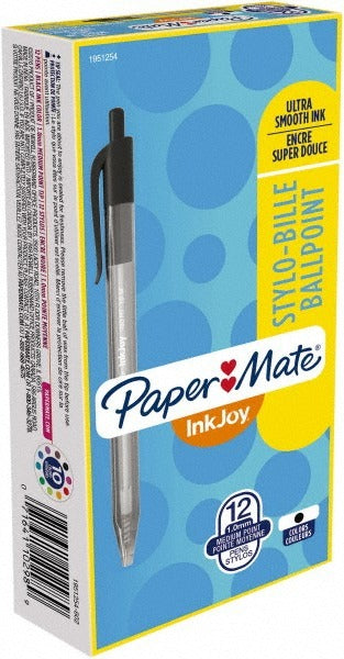 PAPER MATE Paper Mate 1951254 Retractable Ballpoint Pen 1mm Black