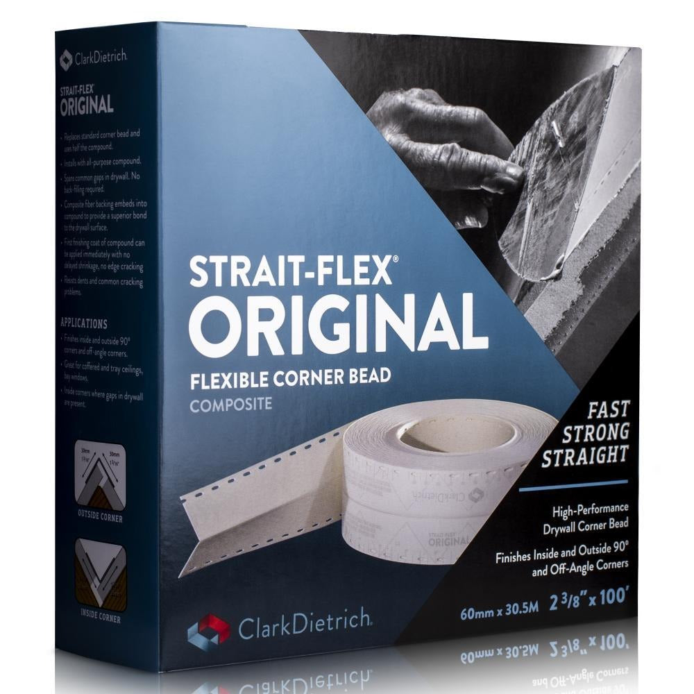 STRAIT-FLEX Strait-Flex SO-100 Original Composite Flexible Drywall Corner Bead (2-3/8 in x 100 ft)