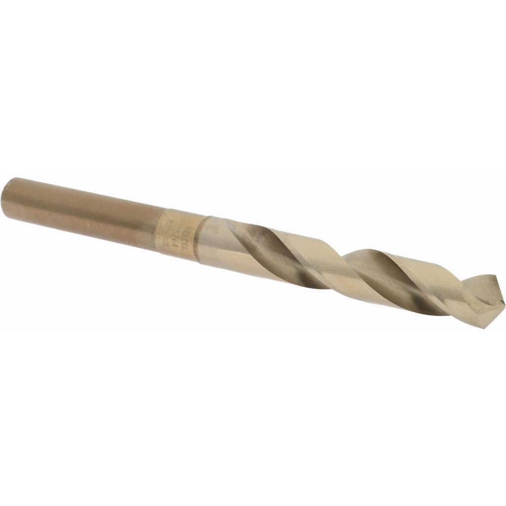 HERTEL Hertel 74147448 Cobalt Drill Bit 35/64 in 1/2 in Shank