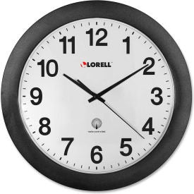 LORELL Lorell 60997 Radio Controlled Round Wall Clock 12 in