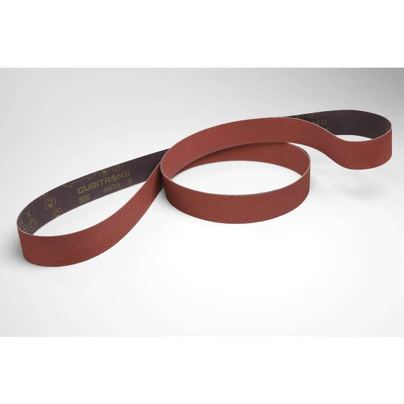 3M 3M 7010361843 Cubitron II 947A Belt Coated (18 in L x 1/2 in W, 200 Each/Case) 7010361843