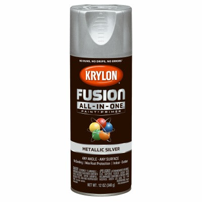 KRYLON Krylon K02773007 Metallic Spray Paint Primer 12 Oz Silver