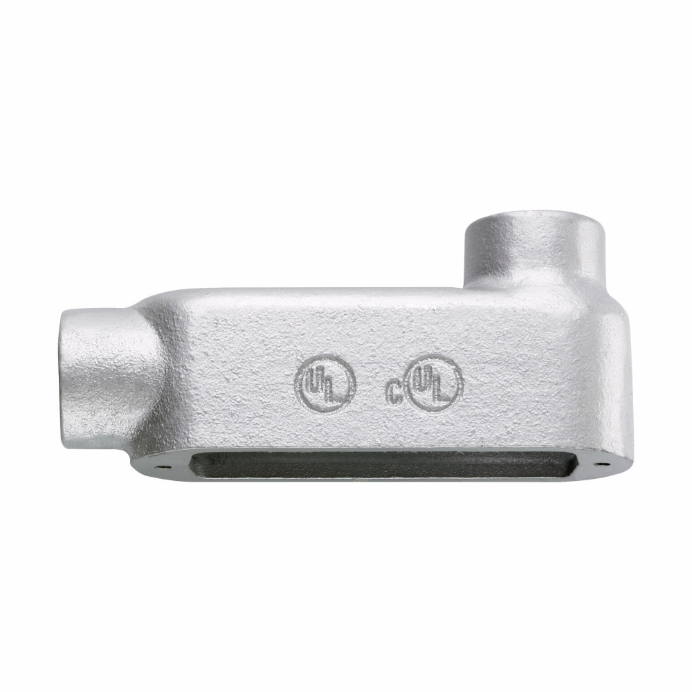 Crouse-Hinds LB150MCG 1-1/2 Malleable Iron Form5 Type LB Conduit Body and Cover with Gasket