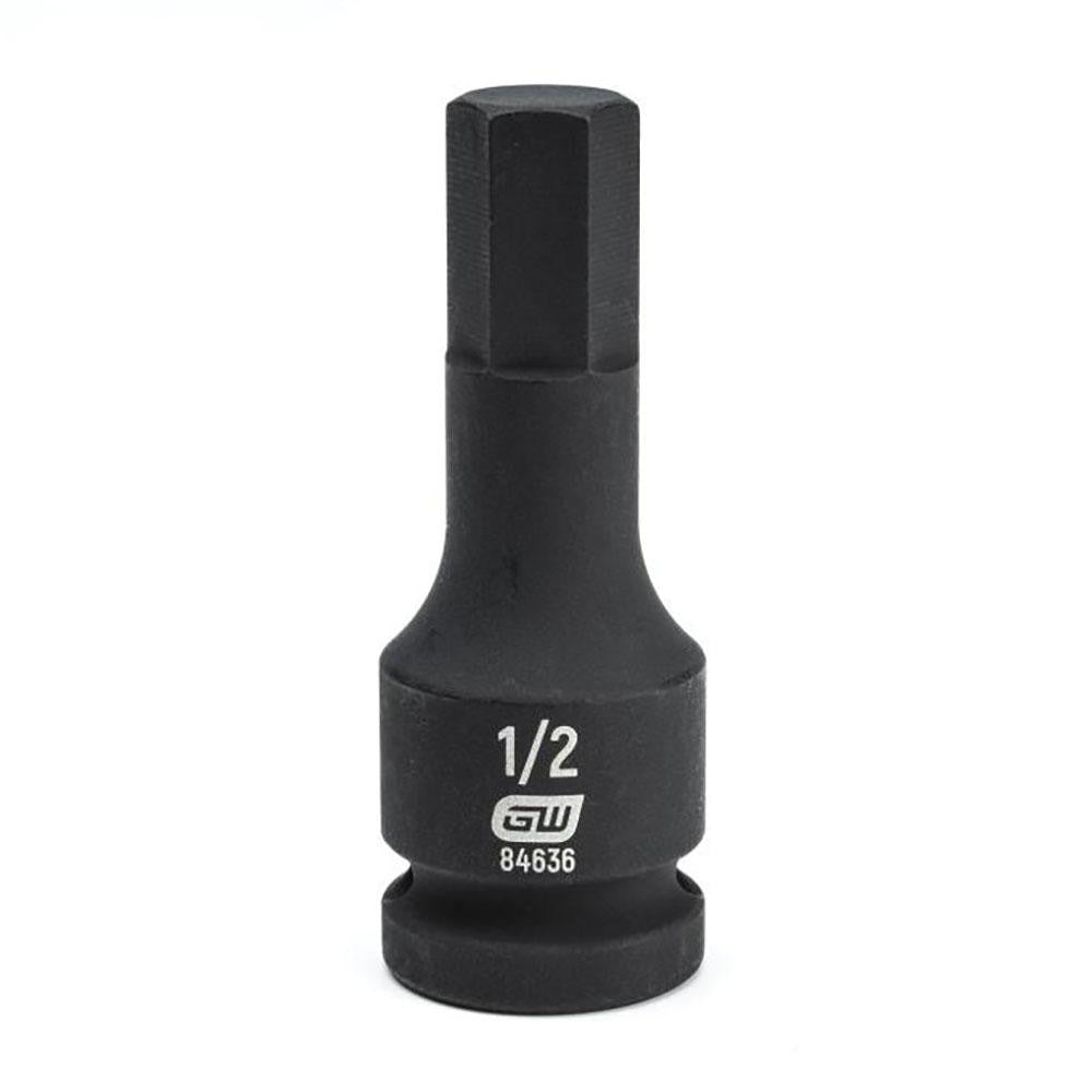 GEARWRENCH Gearwrench 84636 Hex Bit Socket 1/2 in Drive 1/2 in Hex