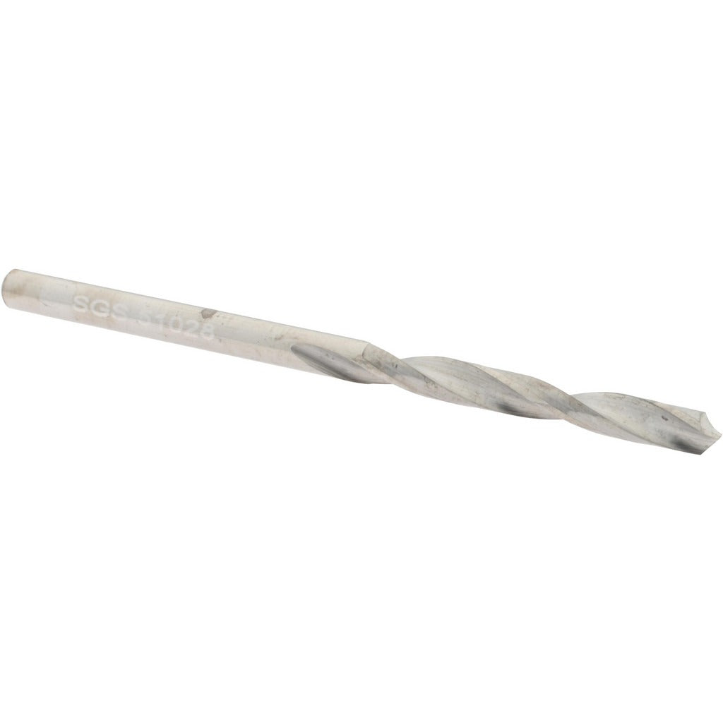 KYOCERA SGS PRECISION TOOLS Sgs 51028 Jobber Drill Bit No. 28 Solid Carbide