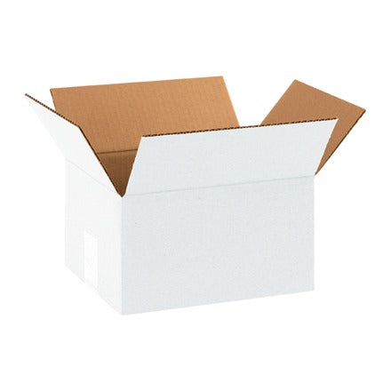 BSC PREFERRED Bsc Preferred 1086W White Corrugated Boxes 25-pack
