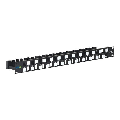 ICC Icc IC107PPU6A Cat6a 24-port Blank Patch Panel 1U