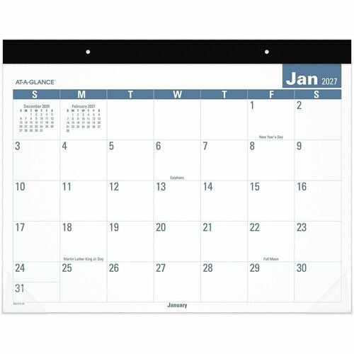 AT-A-GLANCE At-a-glance AAGSKLP2432 Monthly Desk Pad 22x17 Inches