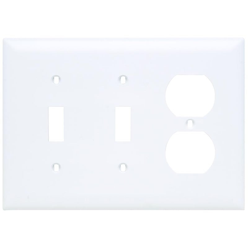 LEGRAND Legrand TP28-W Pass & Seymour TradeMaster Standard Combination Wallplate (4.7 in)