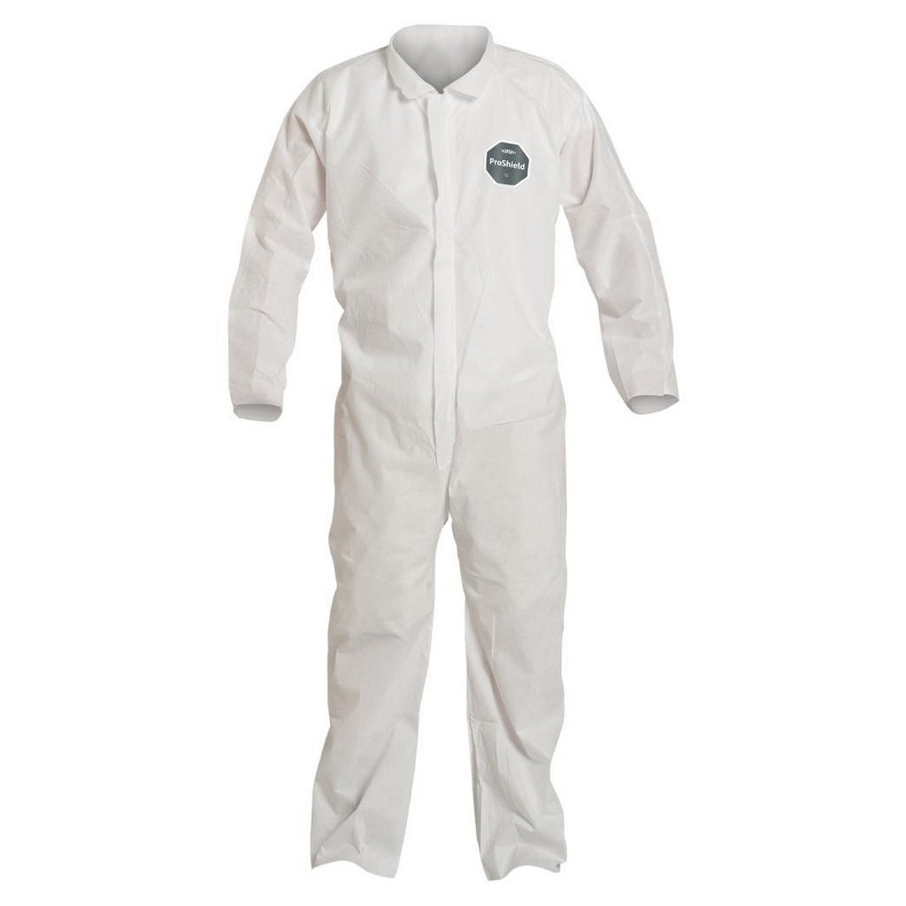 DUPONT Dupont PB120SWHMD002500 Disposable Coveralls Medium 25 Pack