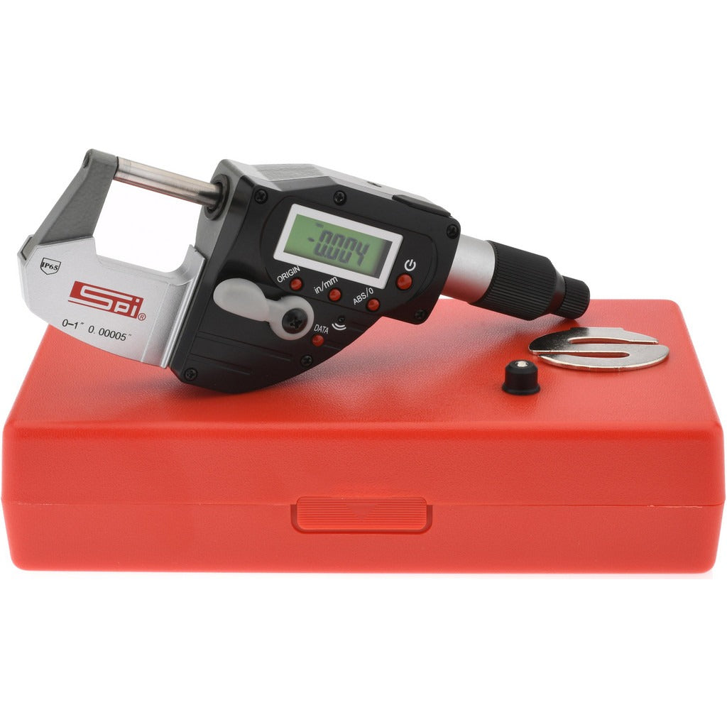 SPIROTHERM Spi 29-000-7 Electronic Outside Micrometer 1 in IP65