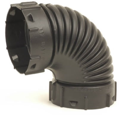 ADVANCED DRAINAGE SYSTEMS Advanced Drainage Systems 0490AA 4 in 90 Deg Drain Elbow