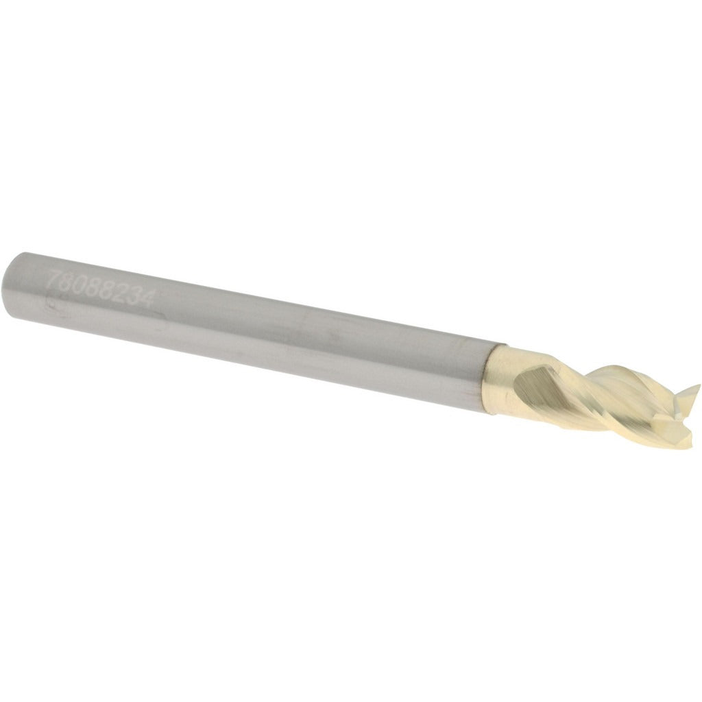 ACCUPRO Accupro 2500460 Square End Mill 3/16 in 3 Flute Carbide