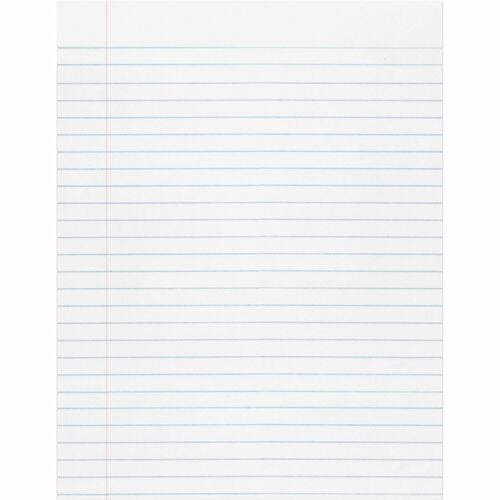 PACON Pacon PAC2401 Wide Margin Bond Writing Paper 500 Sheets