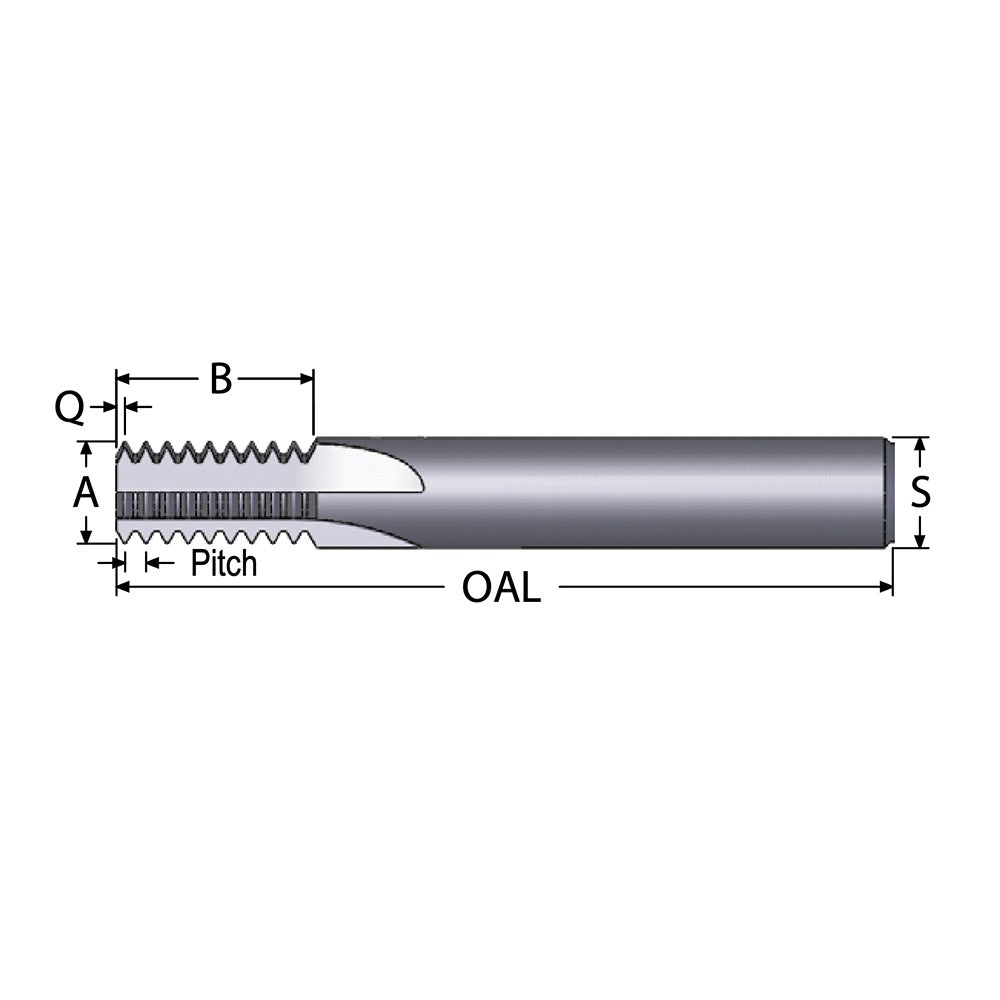 SCIENTIFIC CUTTING TOOLS Scientific Cutting Tools TM125-32 Thread Mill 8-32 Unc