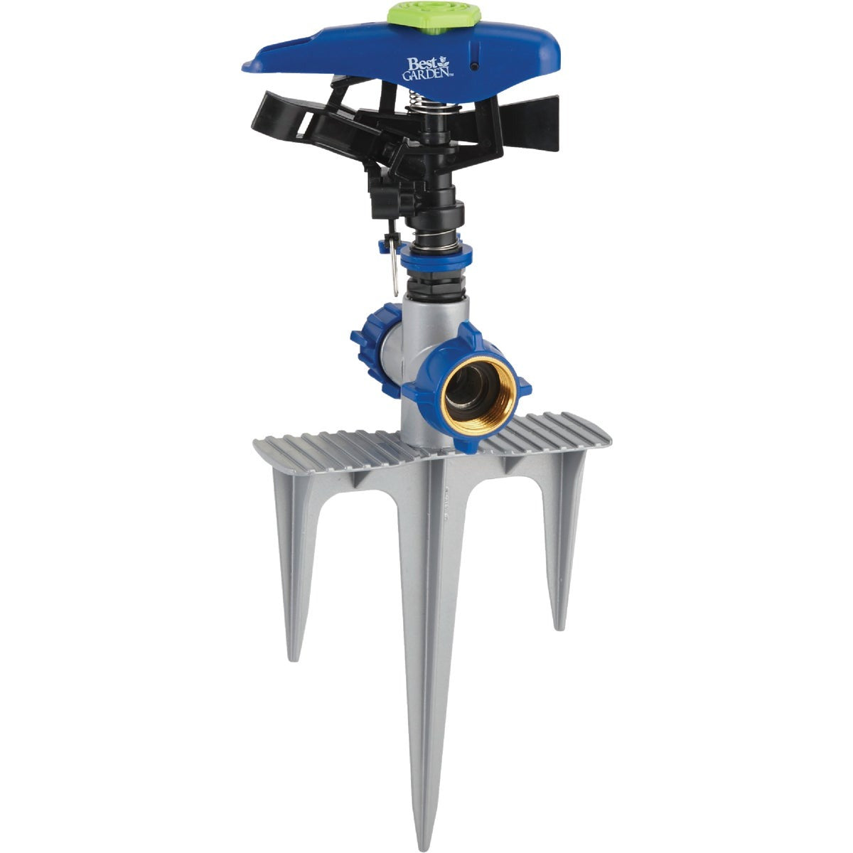 BEST GARDEN Best Garden JR0740 Spike Impulse Sprinkler 86 Ft Coverage