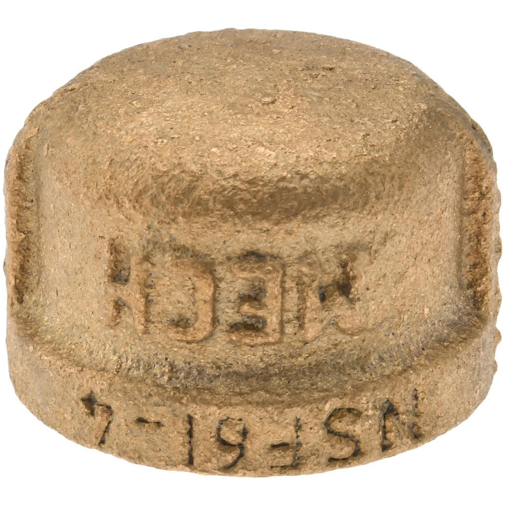 VALUE COLLECTION Value Collection 457-003NL Brass End Cap 1/2 Inch Mpt