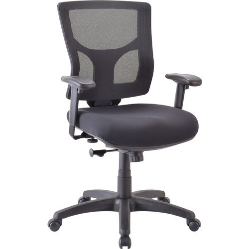 LORELL Lorell LLR62008 Mid-back Swivel Task Chair Mesh