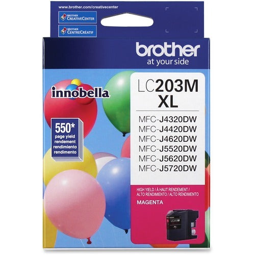 BROTHER Brother BRTLC203M High-yield Magenta Ink Cartridge