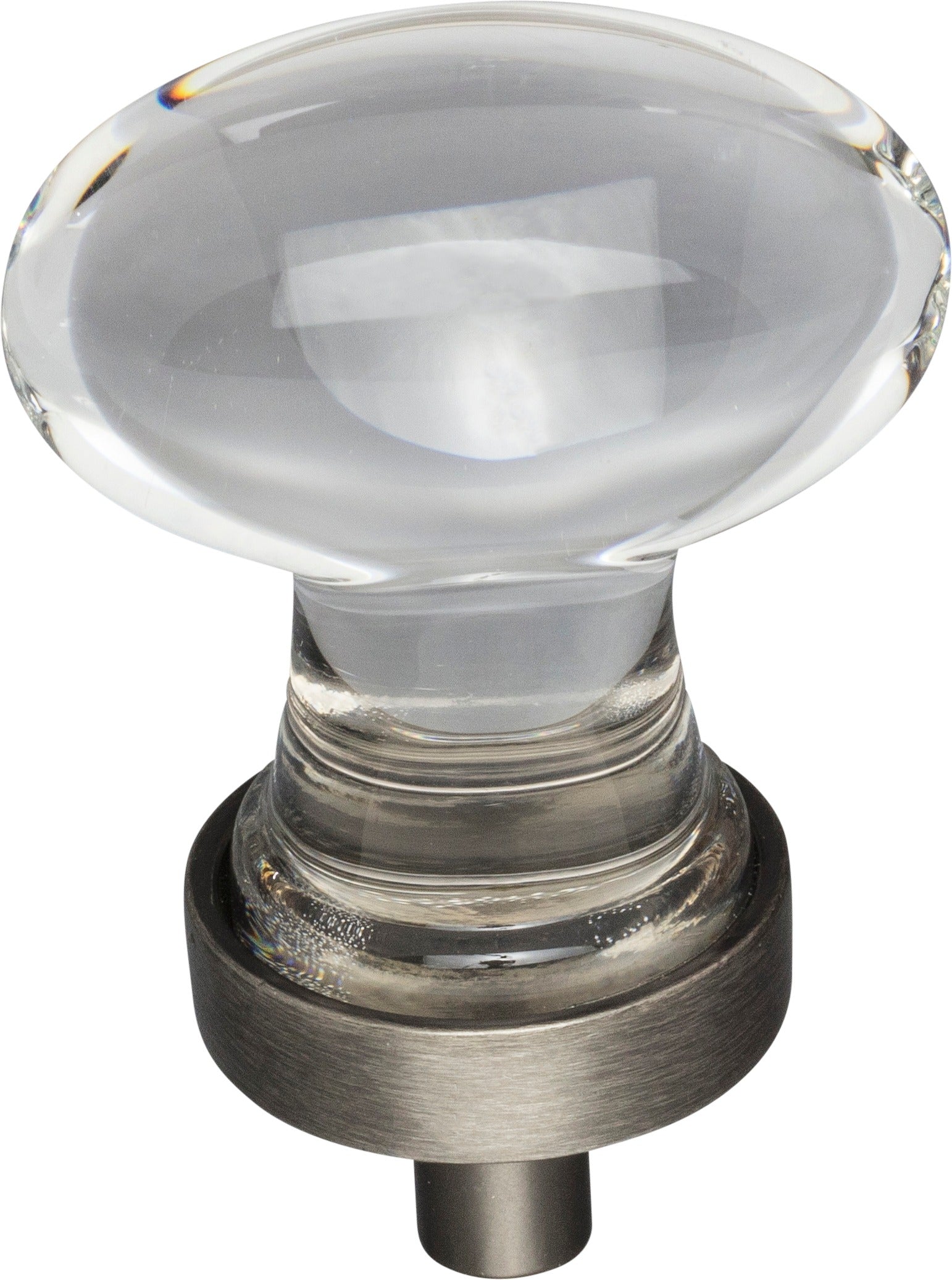 JEFFREY ALEXANDER Jeffrey Alexander G110BNBDL Harlow Glass Cabinet Knob
