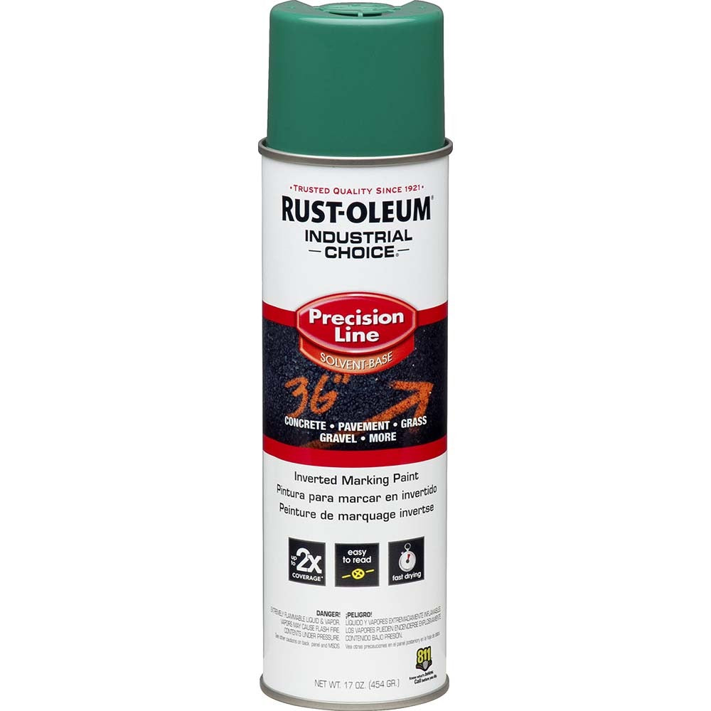 RUST-OLEUM Rust-oleum 1634838V Safety Green Marking Paint 17 Oz