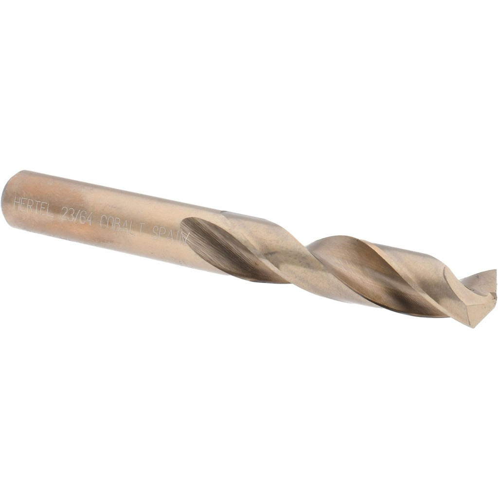 HERTEL Hertel 42204 Cobalt Screw Machine Drill Bit 23/64 in