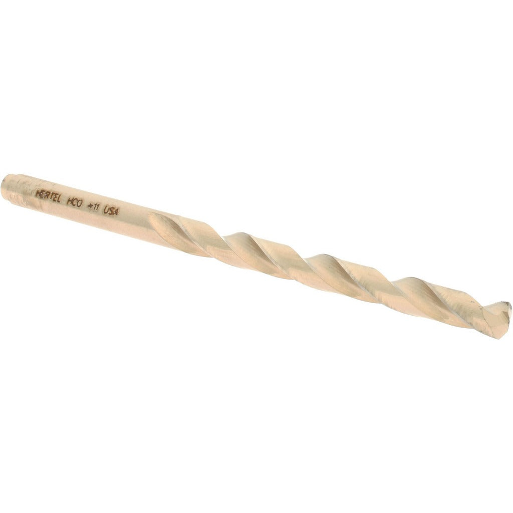 HERTEL Hertel 04138582 Cobalt Jobber Drill No. 11 135 Deg