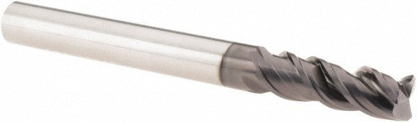 KYOCERA SGS PRECISION TOOLS Sgs 33347 Corner Radius End Mill 1/4 in 3 Flute Solid Carbide