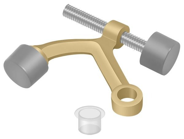 DELTANA Deltana HP70U4 Hinge Pin Door Stop Brushed Brass