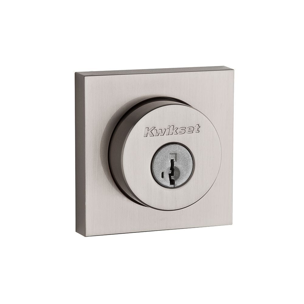 KWIKSET Kwikset 159SQT-15S.STRKP Halifax Deadbolt Smartkey Satin Nickel