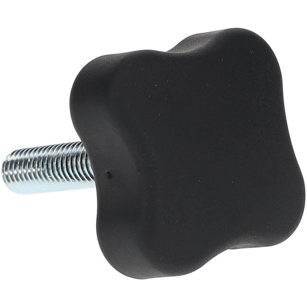 GIBRALTAR Gibraltar 5A03B944A8Z001G Lobed Knob 4-point Black