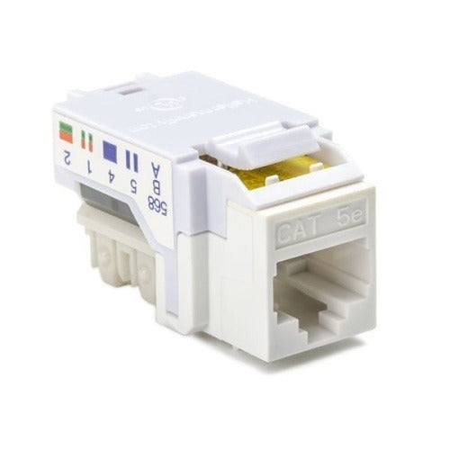 HELLERMANN TYTON Hellermann Tyton rj45fc5e-w Cat5e RJ45 Keystone Jack White