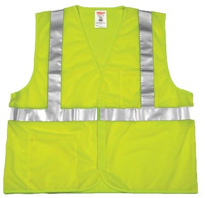 TINGLEY Tingley Rubber V70622.4X-5X Safety Vest 4XL 5XL Ansi Class 2