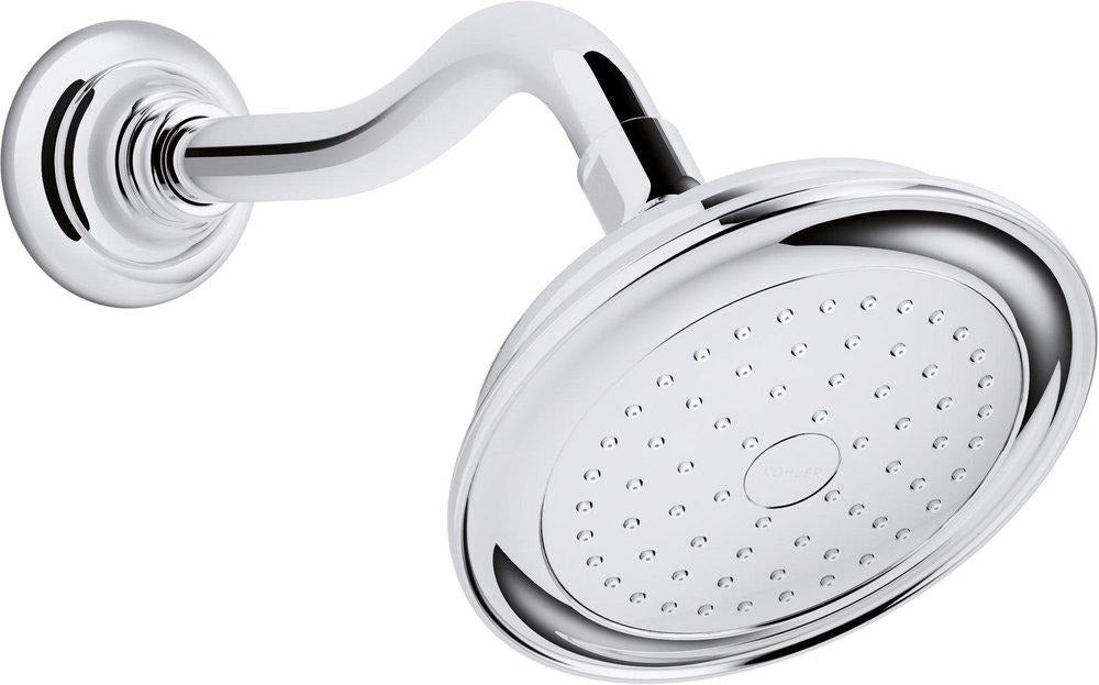 KOHLER KOHLER 72773-CP Artifacts Single Function Showerhead in Polished Chrome