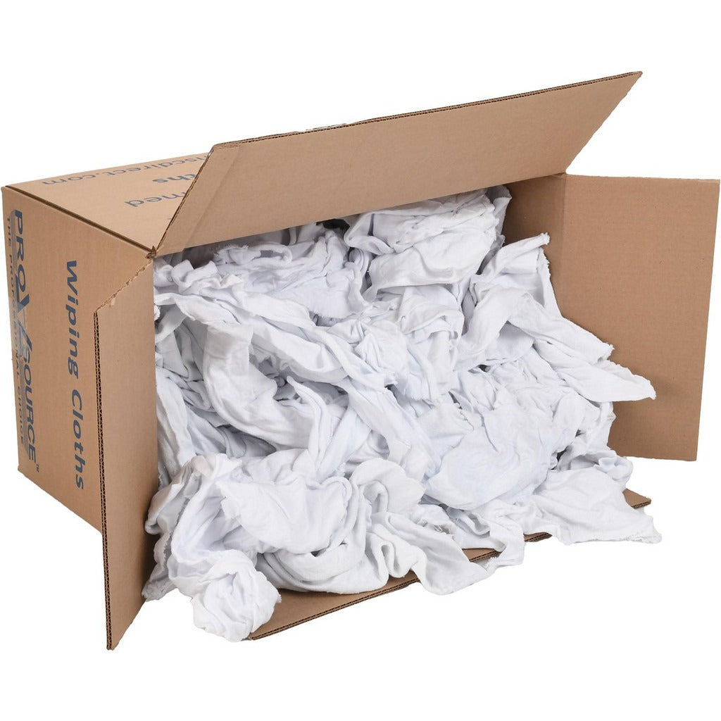 PRO-SOURCE Pro-source PS-N020-W14-25 Cotton Rag White 25 Lb
