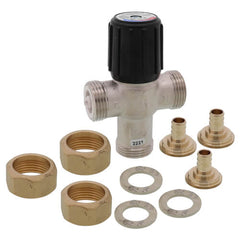 Resideo AM100C1070-UPEX1LF Mixing Valve 1/2 Union PEX 70-120F