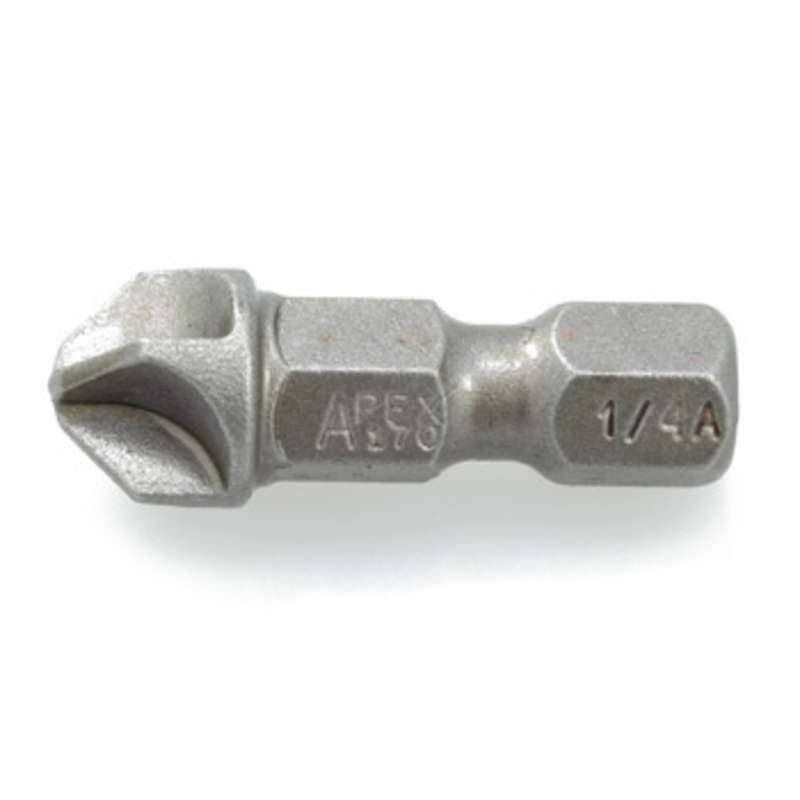 Apex 170-3/8B Torq-Set Head Power Bit for 1/4 Hex Drive, 3/8 x 1-1/4 Long