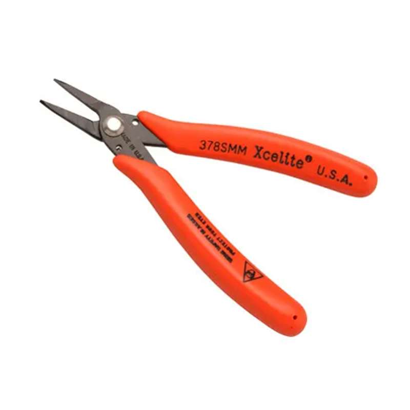 Xcelite 378SMMN Pliers, Micro Needle Nose, Smooth Jaw, 1-1/2 Jaw Length, 5-1/2 OAL