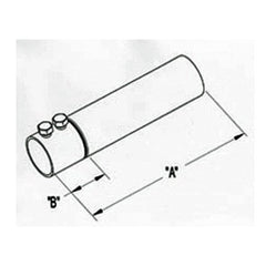 Appleton EC300 Mighty-Move Expansion Coupling 3 Steel expansion coupling for EMT & Rigid Conduit