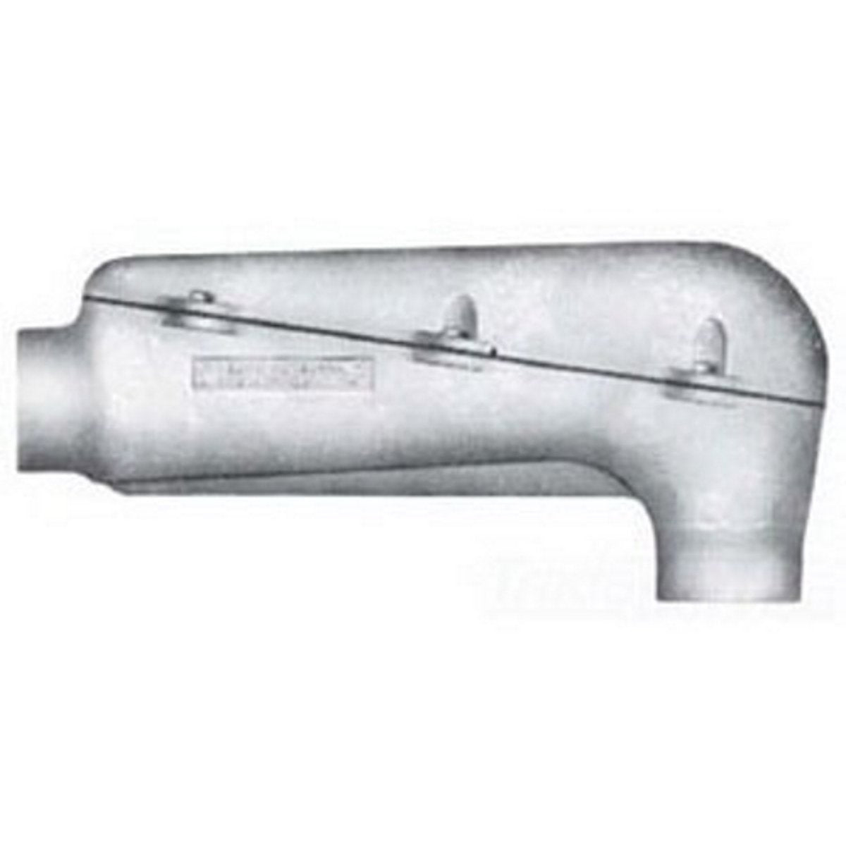 Appleton LBDN300-M Type LBDN Mogul Conduit Body with Cover & Gasket, 3 Inch