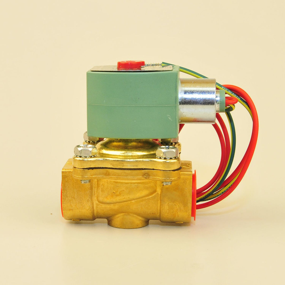 ASCO 8210G9HW 3/4 Inch NPT 120V Brass Solenoid Valve for Hot Water Service