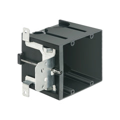 Arlington FA102 Non-Metallic Box for New Construction Adjustable for Wall Thicknesses from 1/4 to 1-1/2 Two Gang Vertical 43.5 cu.