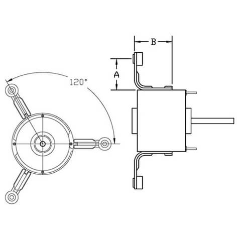 Rheem AS-53148-88 Wide Band Blower Motor Belly Band Mounting Kit