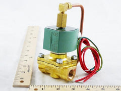 Asco 8210G11 Solenoid Valve 3/8 Inch NO 5/250# Air 200# Water Oil